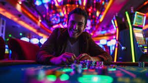 Fitur putaran gratis dipicu oleh simbol scatter Fitur putaran gratis dalam Fa Cai Shen Deluxe
